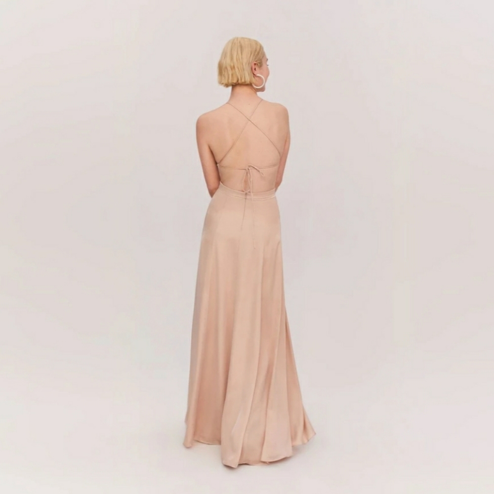 FAME AND PARTNERS [ Ava Dress]  Color: Champagne